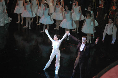 A Phantom and a Cat take a bow... at 